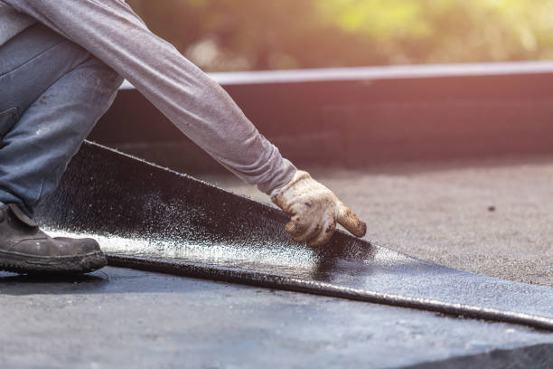 Professional Waterproofing technician working in Magnolia, NJ